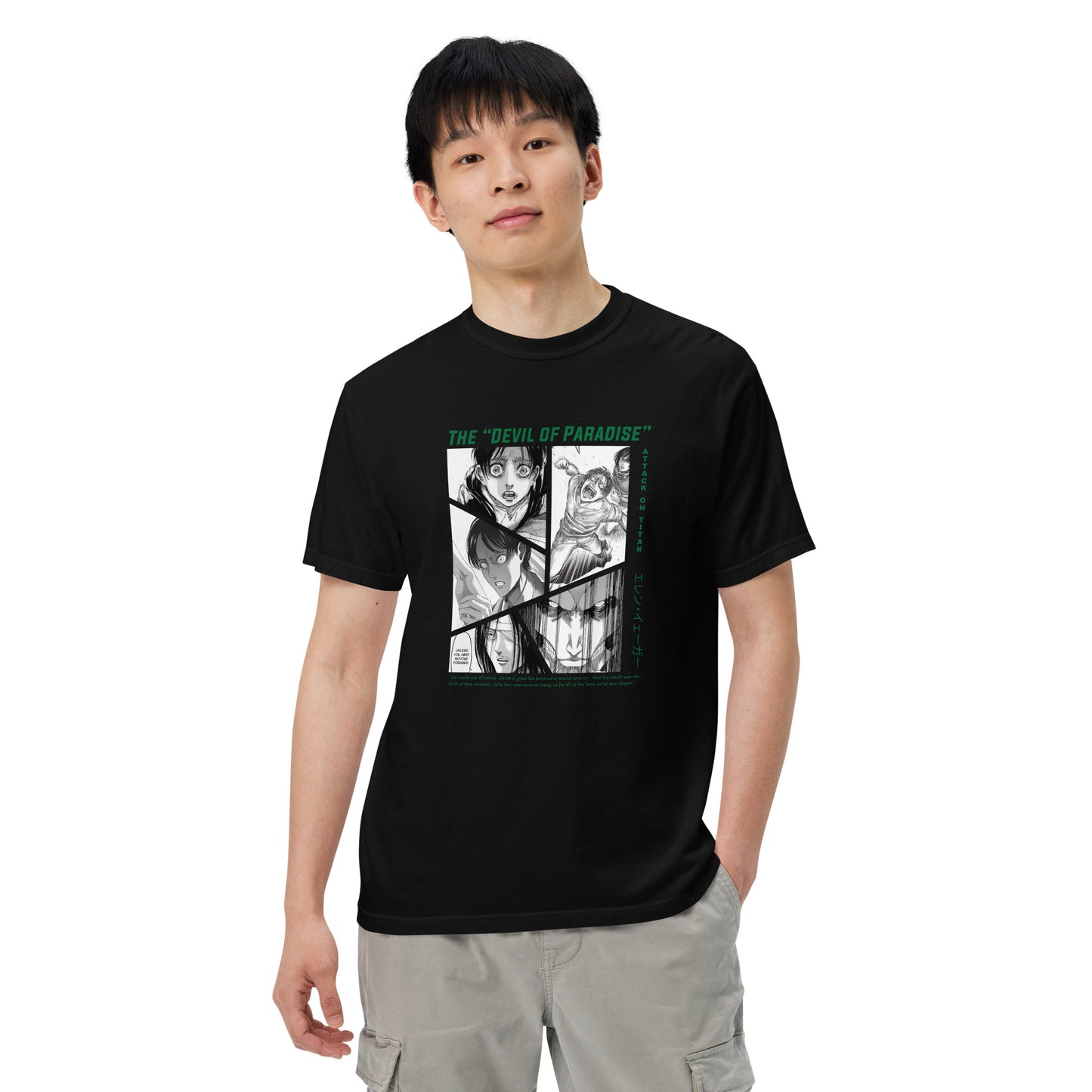 Eren "The Devil" heavyweight t-shirt