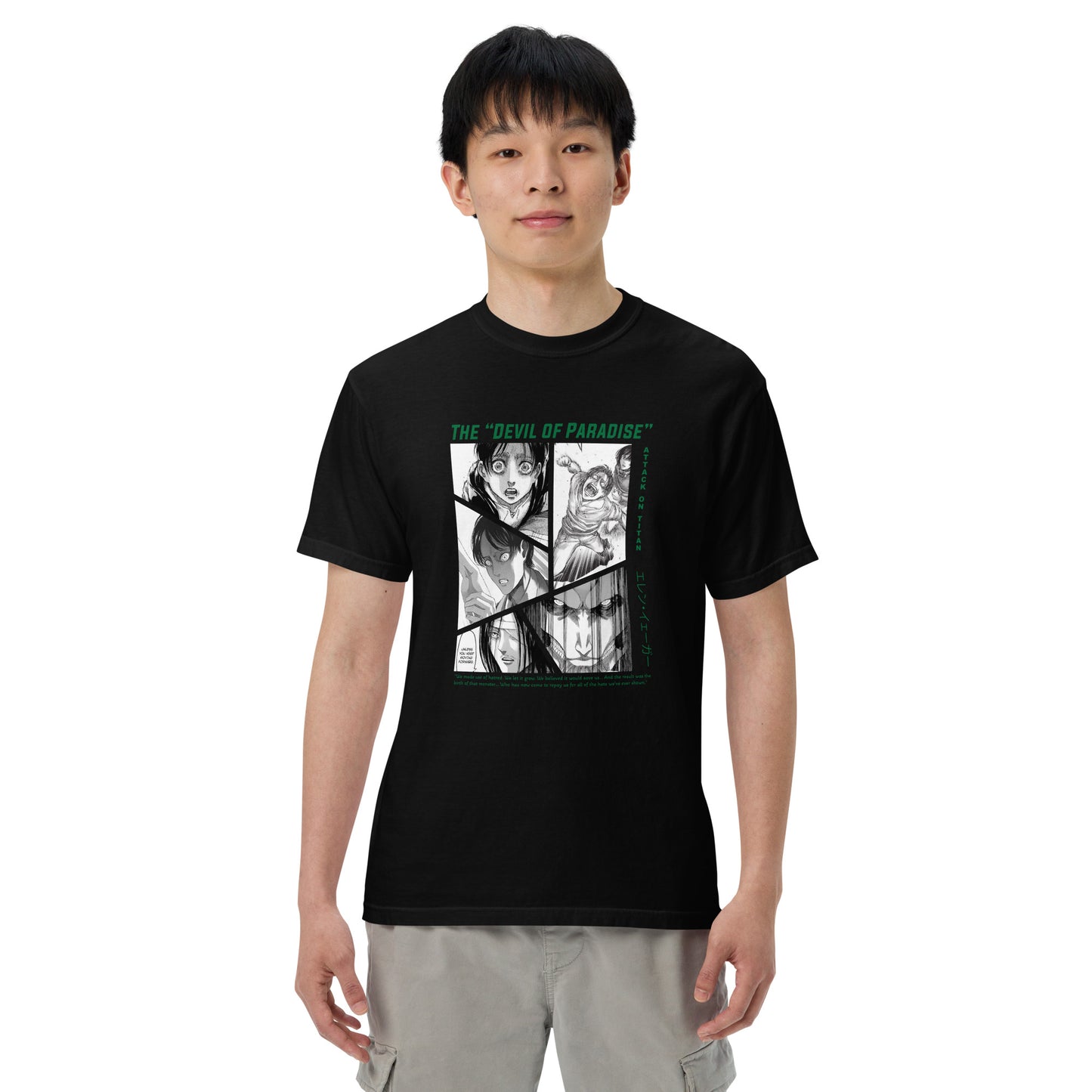 Eren "The Devil" heavyweight t-shirt