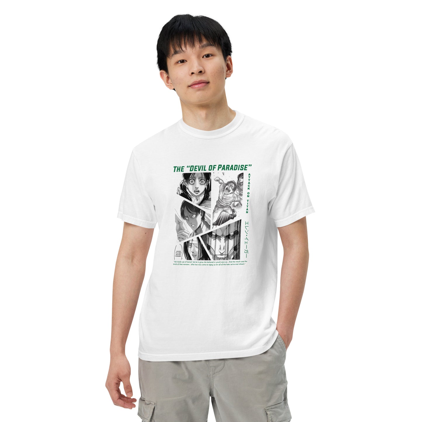 Eren "The Devil" heavyweight t-shirt