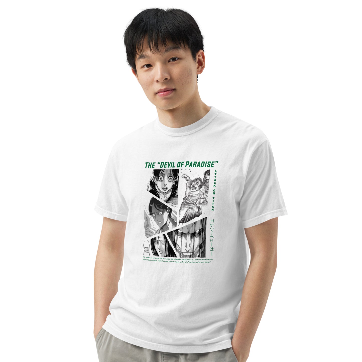 Eren "The Devil" heavyweight t-shirt