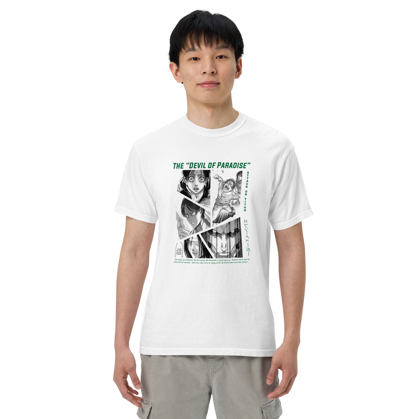 Eren "The Devil" heavyweight t-shirt