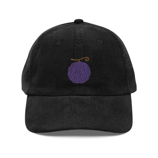 Vintage "Devil Fruit" Corduroy Cap